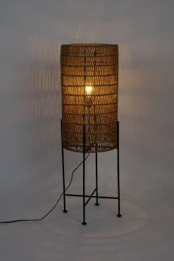 Vloerlampen|Vloerlampen-Dutchbone Kari Vloerlamp Natural
