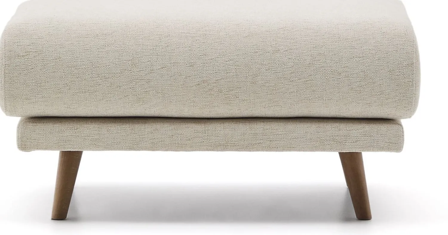 Hockers|Poefs-Kave Home Karin Hocker Beige
