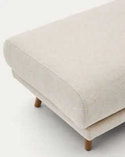 Hockers|Poefs-Kave Home Karin Hocker Beige