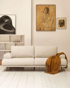 Zitbanken-Kave Home Karin 3-Zitsbank Beige