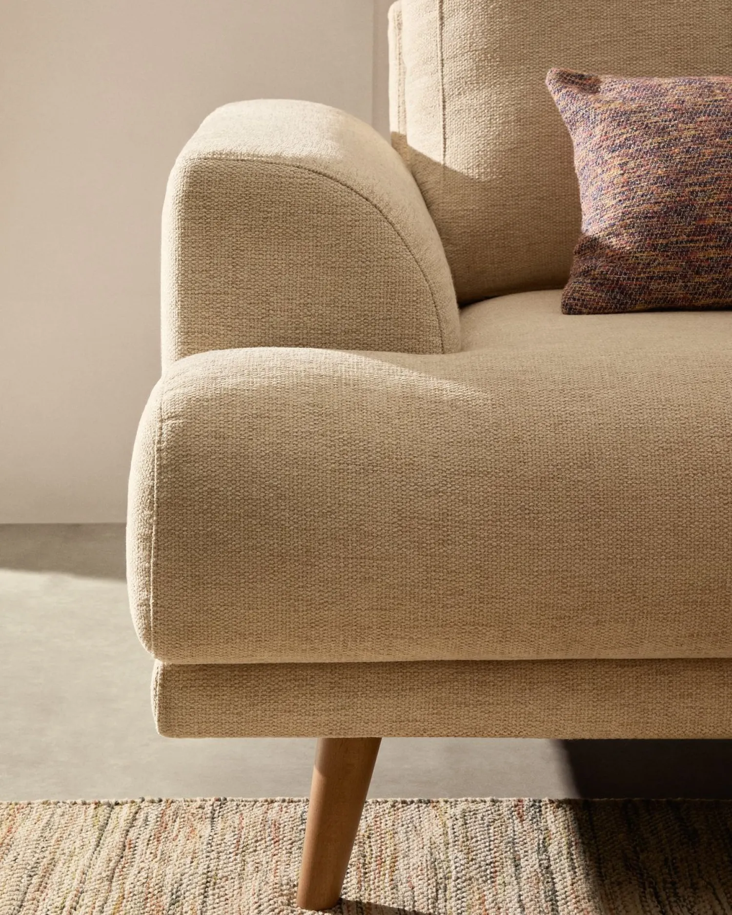 Zitbanken-Kave Home Karin 2-Zitsbank Beige