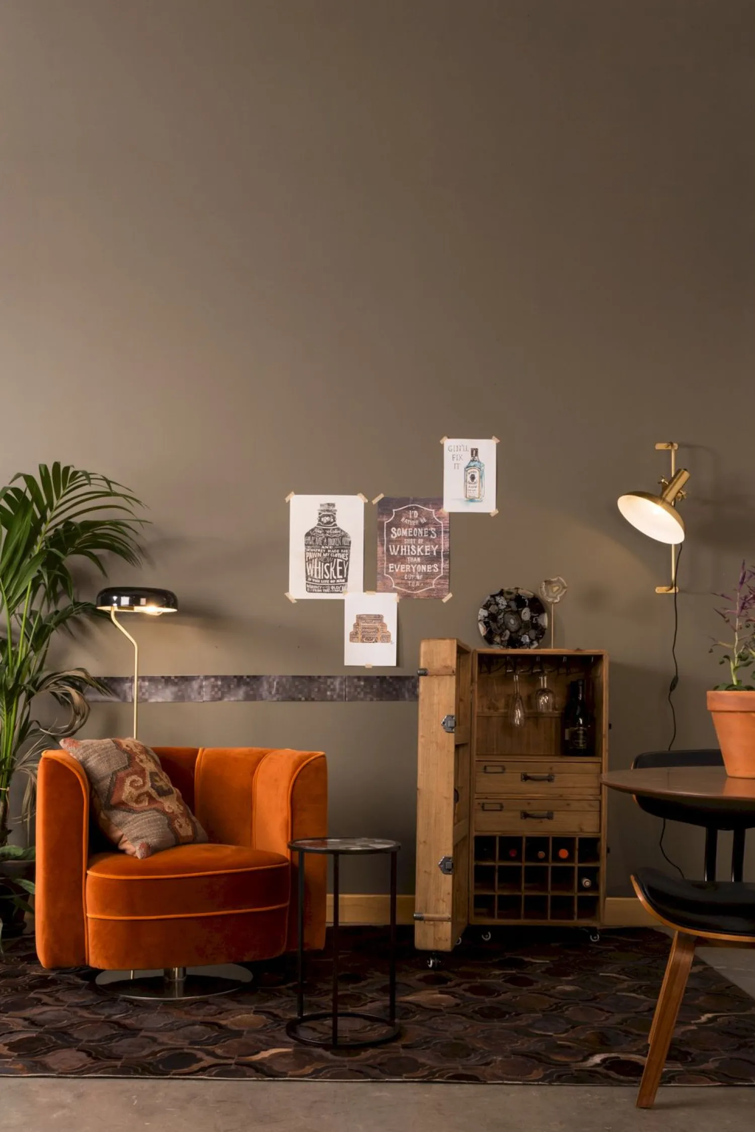 Wandlampen|Wandlampen-Dutchbone Karish Wandlamp