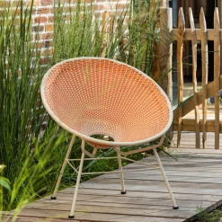 Tuinstoelen-WOOOD Kazoun Tuin Tuinstoel Oranje