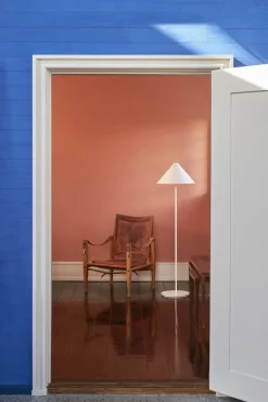Design Vloerlampen|Vloerlampen-Louis Poulsen Keglen Vloerlamp White