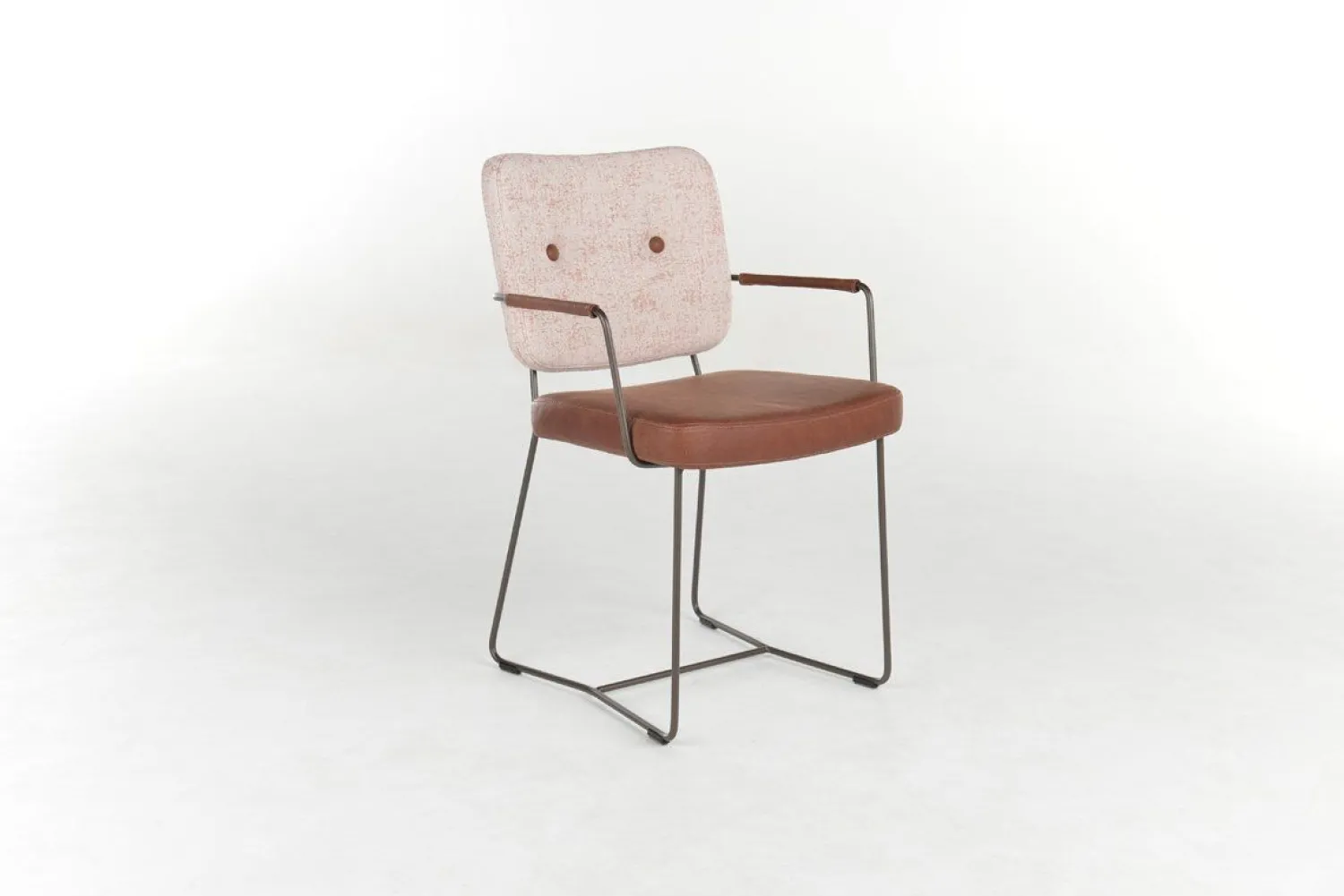 Design Stoelen|Eetkamerstoelen Met Armleuning-Bert Plantagie Kiko Plus Armstoel