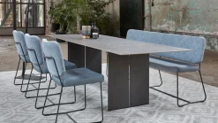 Design Stoelen|Eetkamerstoelen Zonder Armleuning-Bert Plantagie Kiko Plus Eetkamerstoel Taupe