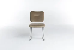 Design Stoelen|Eetkamerstoelen Zonder Armleuning-Bert Plantagie Kiko Plus Eetkamerstoel Taupe