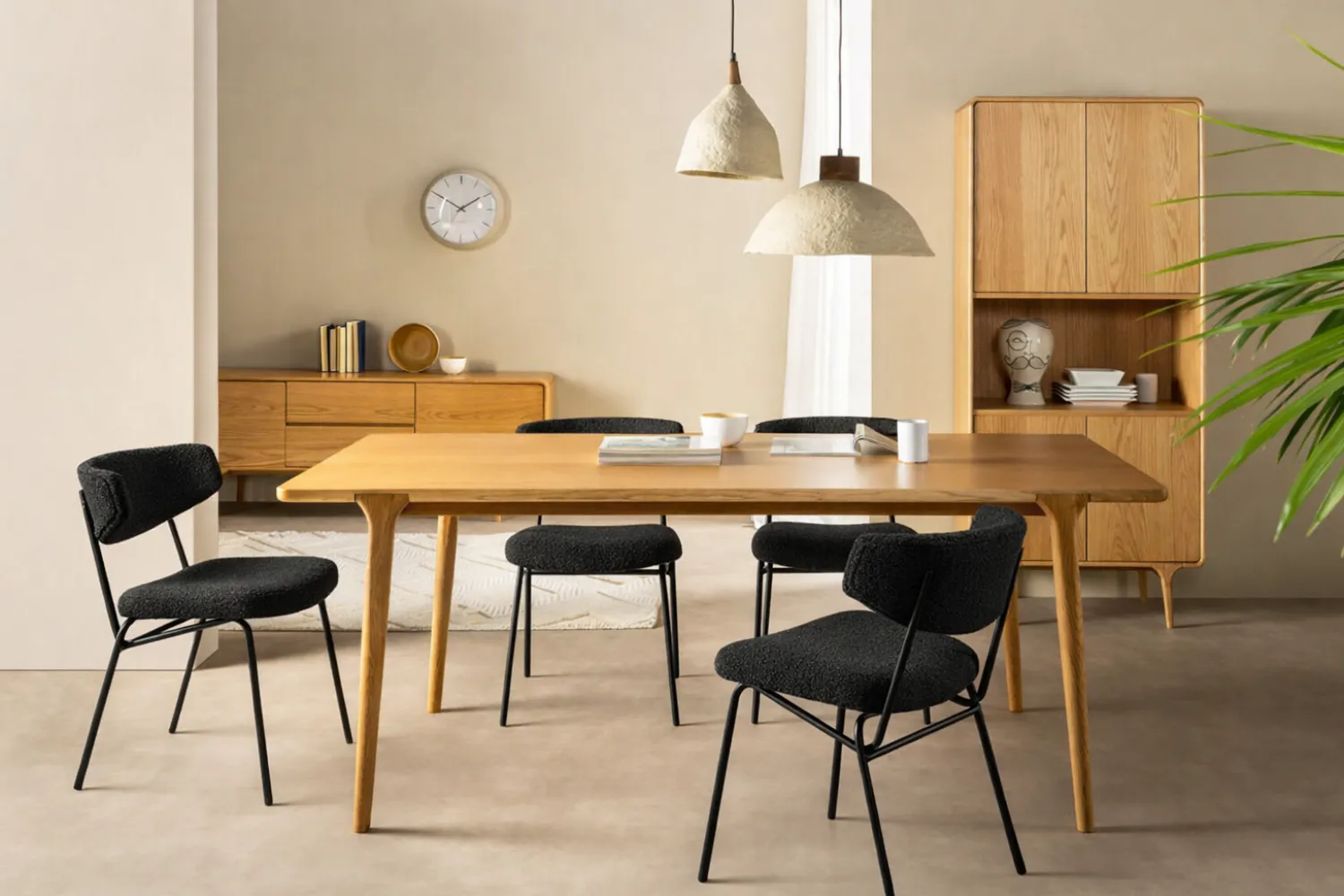 Eetkamerstoelen Zonder Armleuning-Feelings Wonen Kim Eetkamerstoel Black