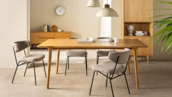 Eetkamerstoelen Zonder Armleuning-Feelings Wonen Kim Eetkamerstoel Beige