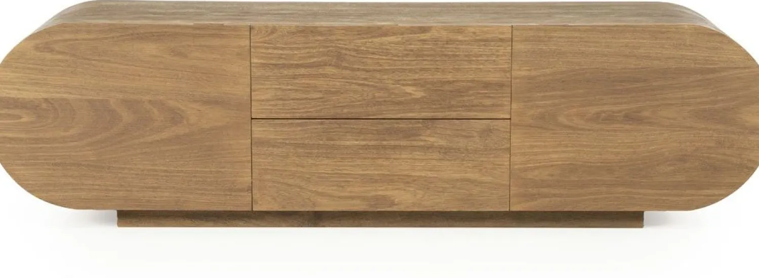 Tv-Meubels-Eleonora King Tv-meubel Bruin