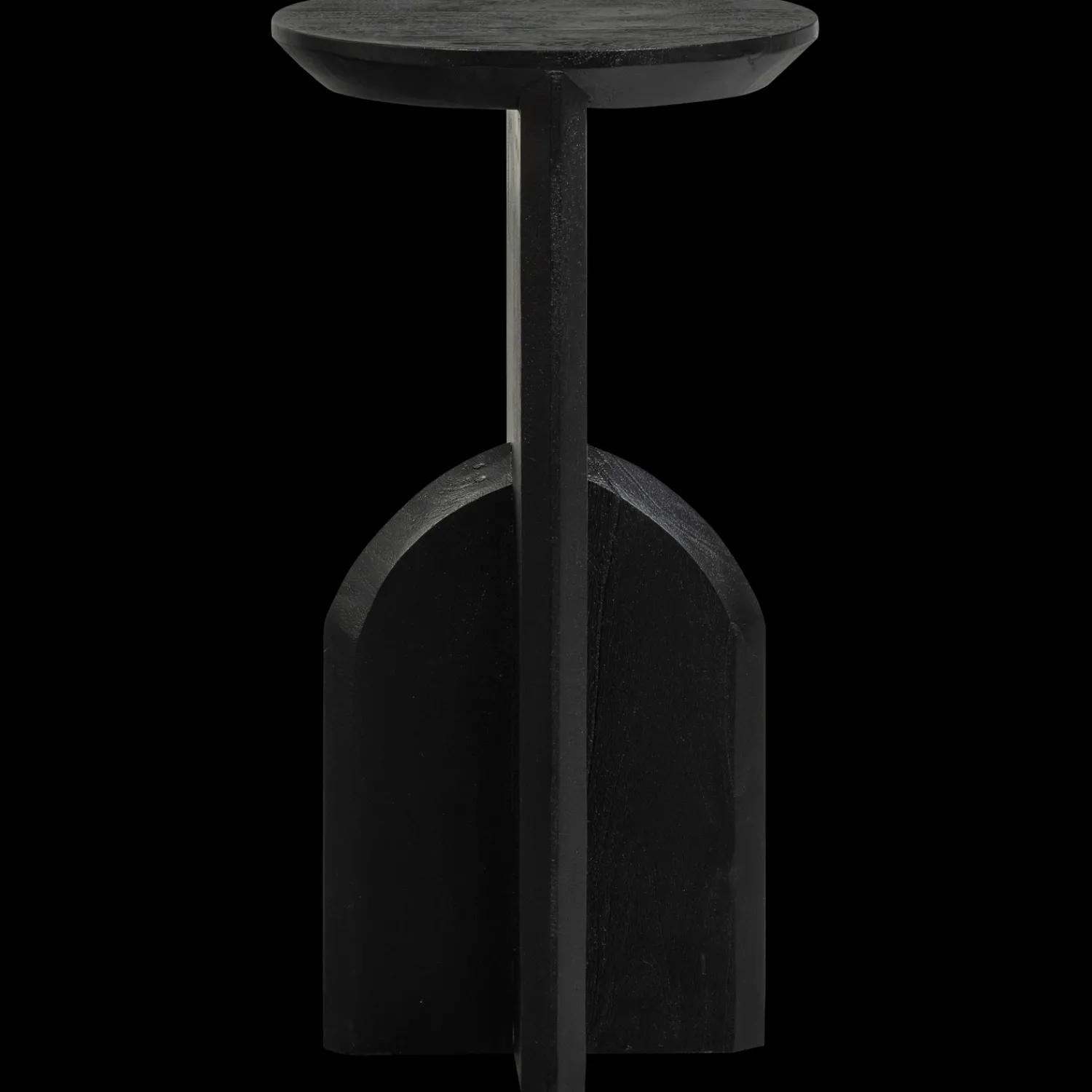 Houten Bijzettafels-WOOOD Kioni Bijzettafel Black