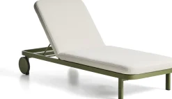 Tuinstoelen-Kave Home Kionia Ligstoel Groen