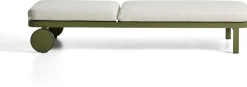 Tuinstoelen-Kave Home Kionia Ligstoel Groen