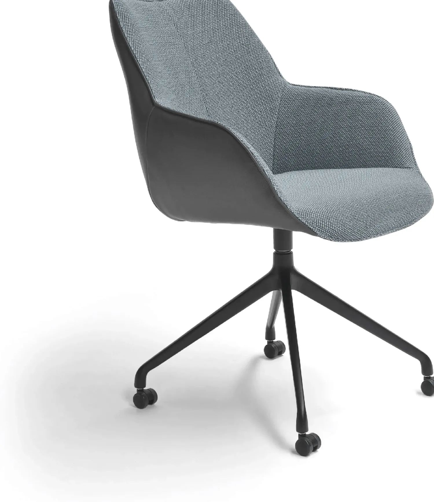 Eetkamerstoelen Met Armleuning-Bree's New World Kiq Armstoel Cognac