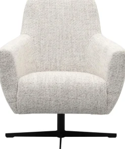 Draaifauteuils-Trendhopper Kiran Fauteuil Bisque