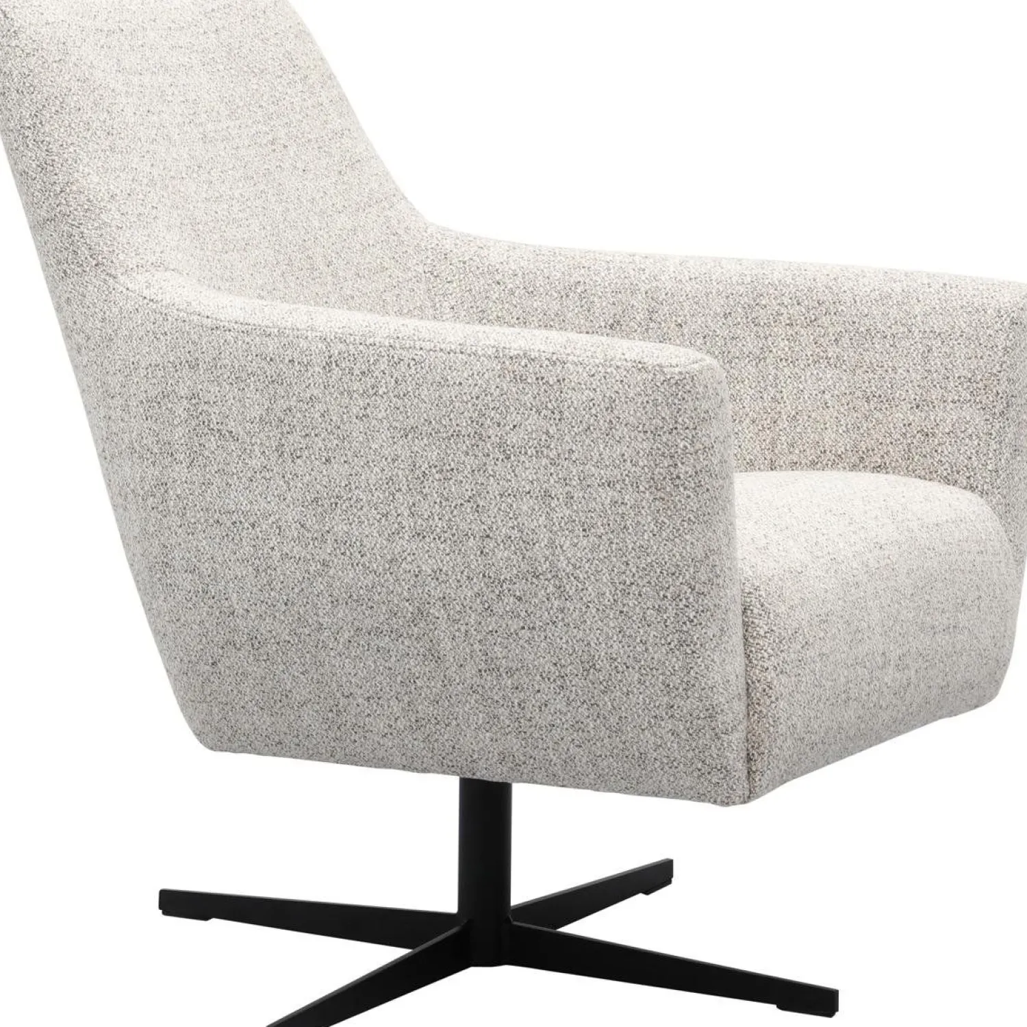 Draaifauteuils-Trendhopper Kiran Fauteuil Bisque