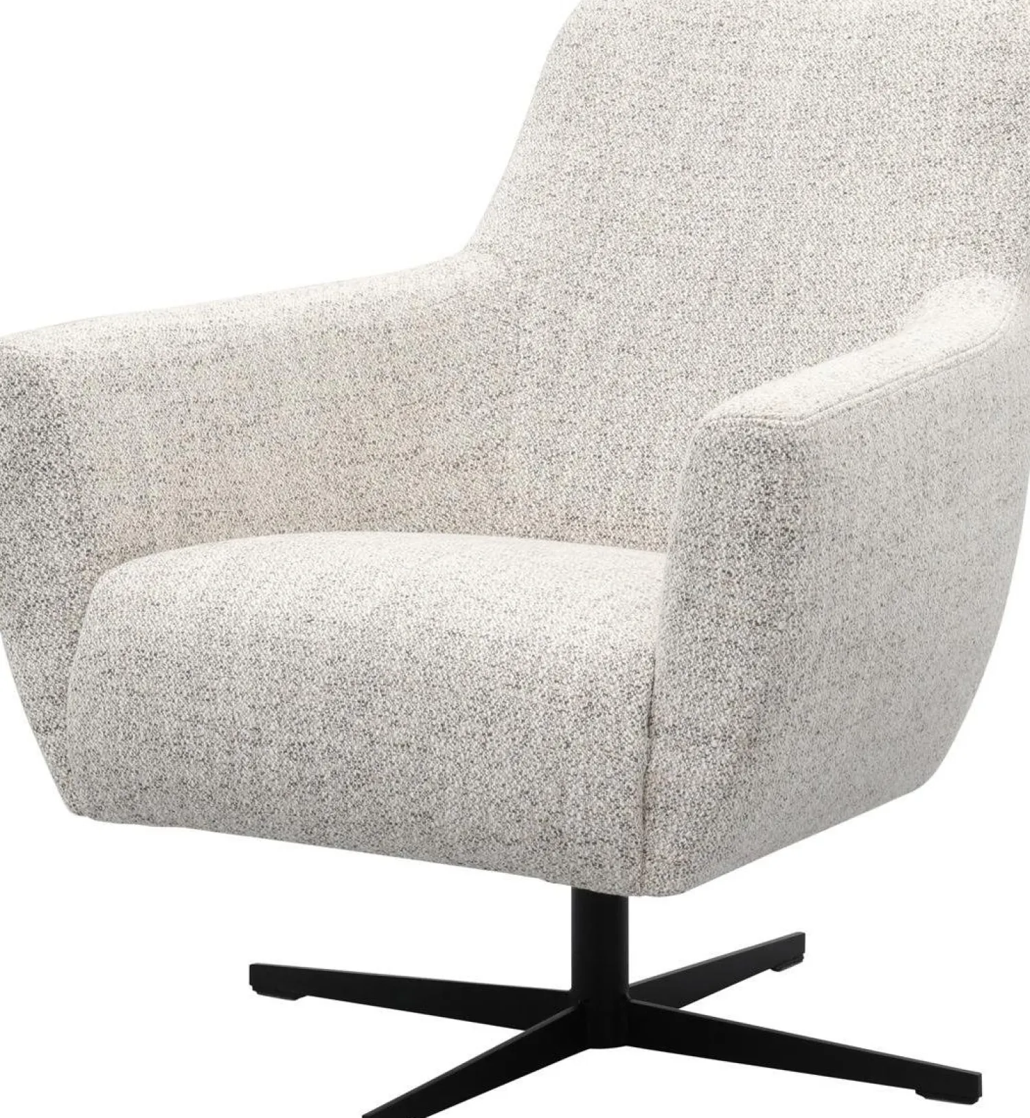 Draaifauteuils-Trendhopper Kiran Fauteuil Bisque