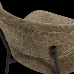 Eetkamerstoelen Zonder Armleuning-WOOOD Kjeld Eetkamerstoel Groen
