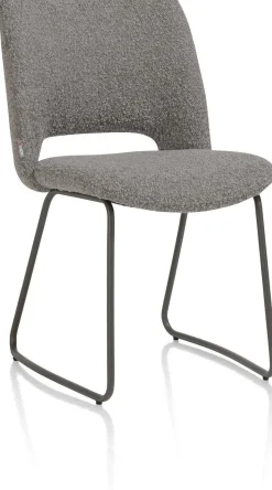 Eetkamerstoelen Zonder Armleuning-XOOON Kodi Brioni Zwart Eetkamerstoel Lever