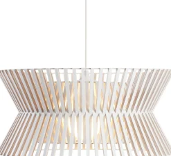 Design Hanglampen|Design Hanglampen-Secto Design Kontro 6000 Hanglamp White