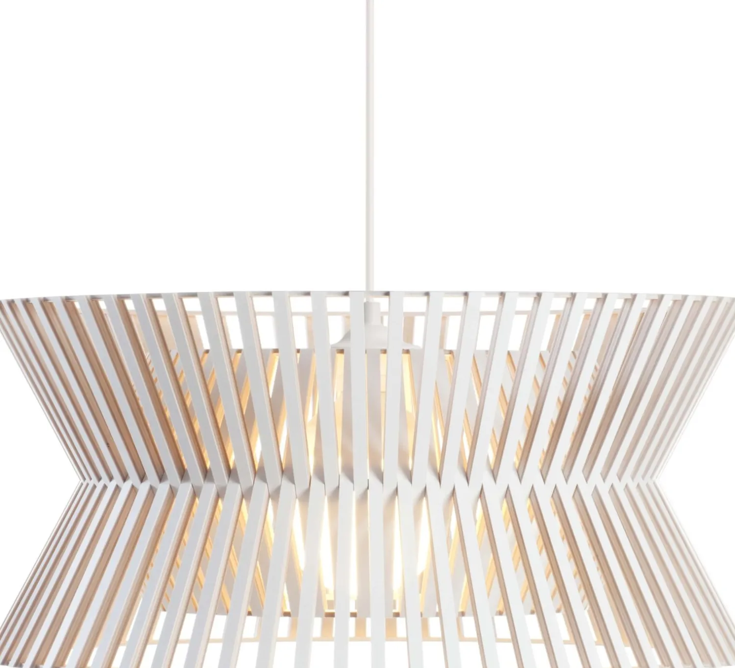 Design Hanglampen|Design Hanglampen-Secto Design Kontro 6000 Hanglamp White