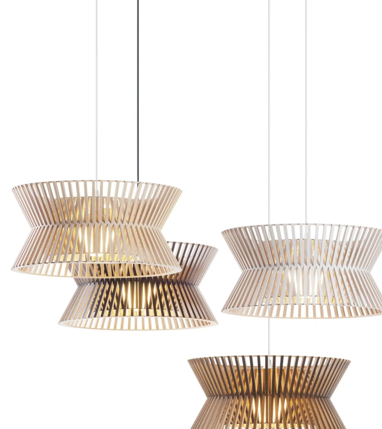 Design Hanglampen|Design Hanglampen-Secto Design Kontro 6000 Hanglamp White