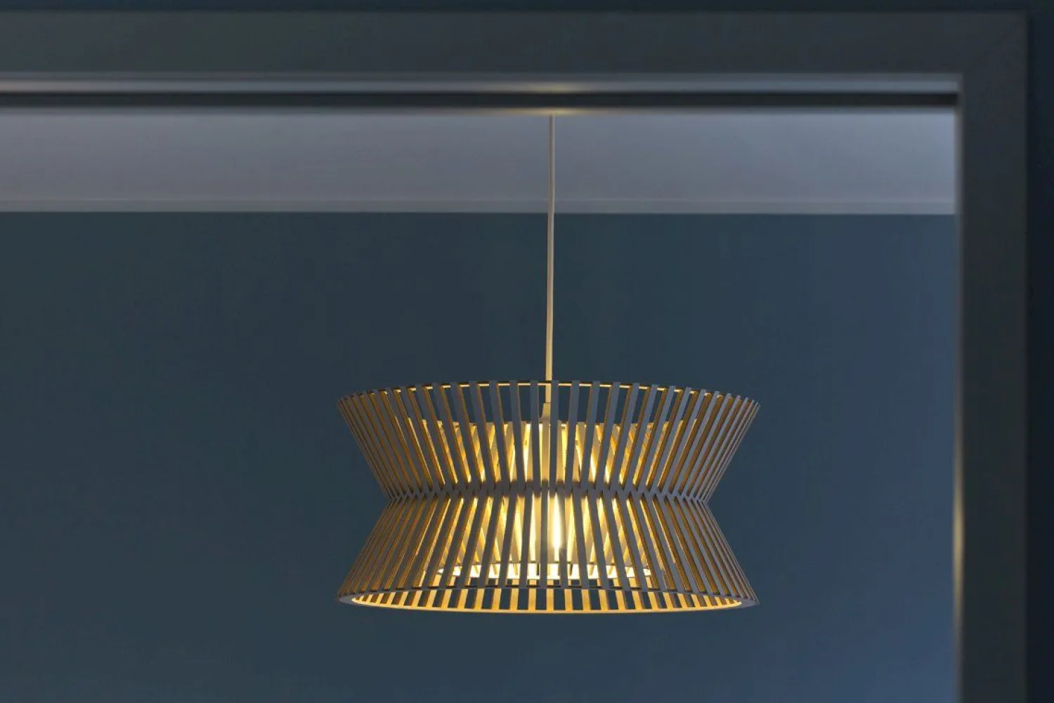 Design Hanglampen|Design Hanglampen-Secto Design Kontro 6000 Hanglamp White