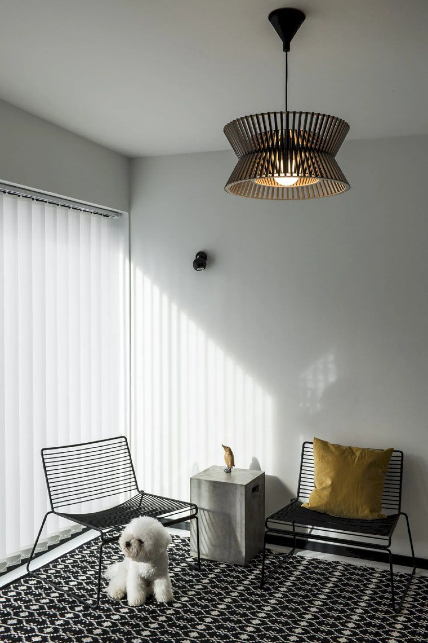 Design Hanglampen|Design Hanglampen-Secto Design Kontro 6000 Hanglamp Black