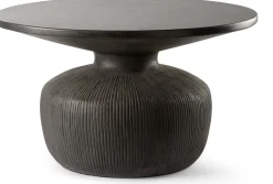 Ronde Salontafels-Feelings Wonen Kyle Salontafel Donkergrijs