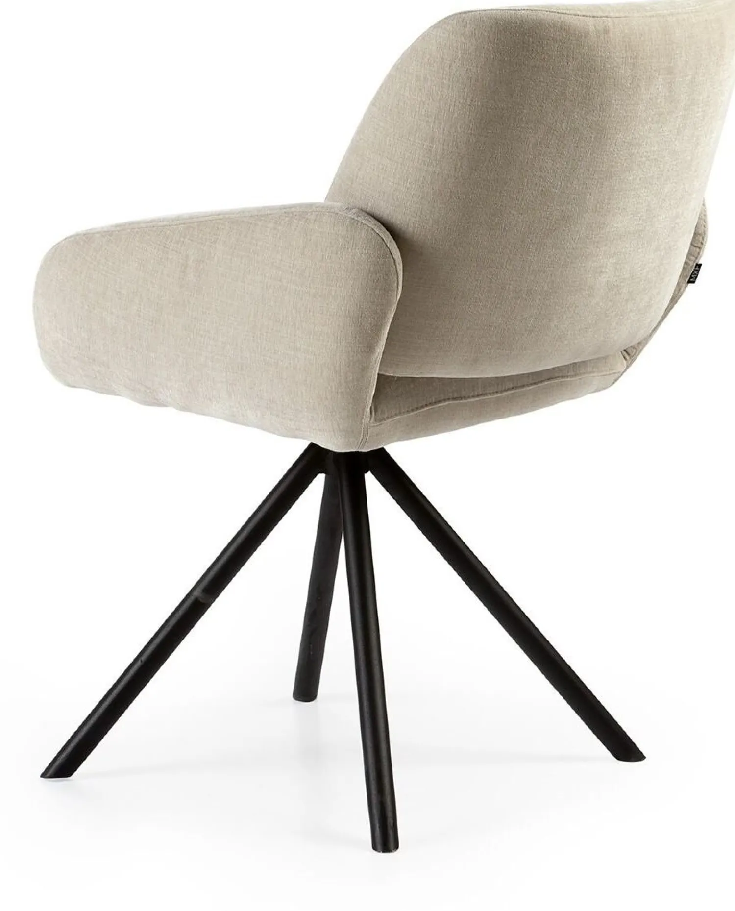 Draaibare Eetkamerstoelen|Eetkamerstoelen Met Armleuning-Feelings Wonen Kyran Eetkamerstoel Beige