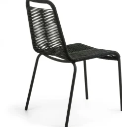 Tuinstoelen-Kave Home Lambton Tuinstoel Zwart