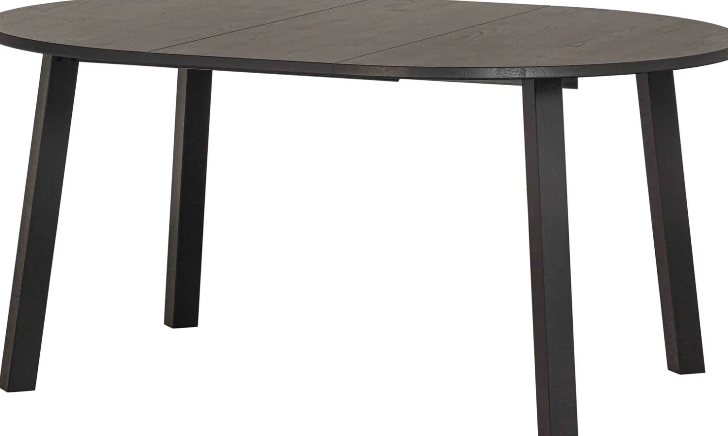 Houten Eettafels|Ronde Eettafels-WOOOD Lange Jan Eettafel Blacknight