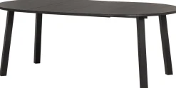 Houten Eettafels|Ronde Eettafels-WOOOD Lange Jan Eettafel Blacknight