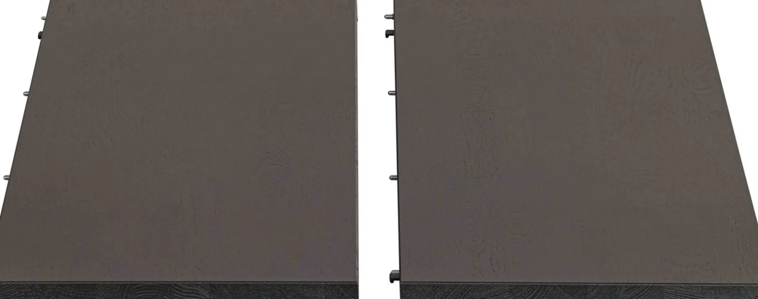 Houten Eettafels|Ronde Eettafels-WOOOD Lange Jan Eettafel Blacknight