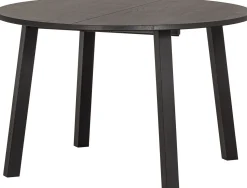 Houten Eettafels|Ronde Eettafels-WOOOD Lange Jan Eettafel Blacknight