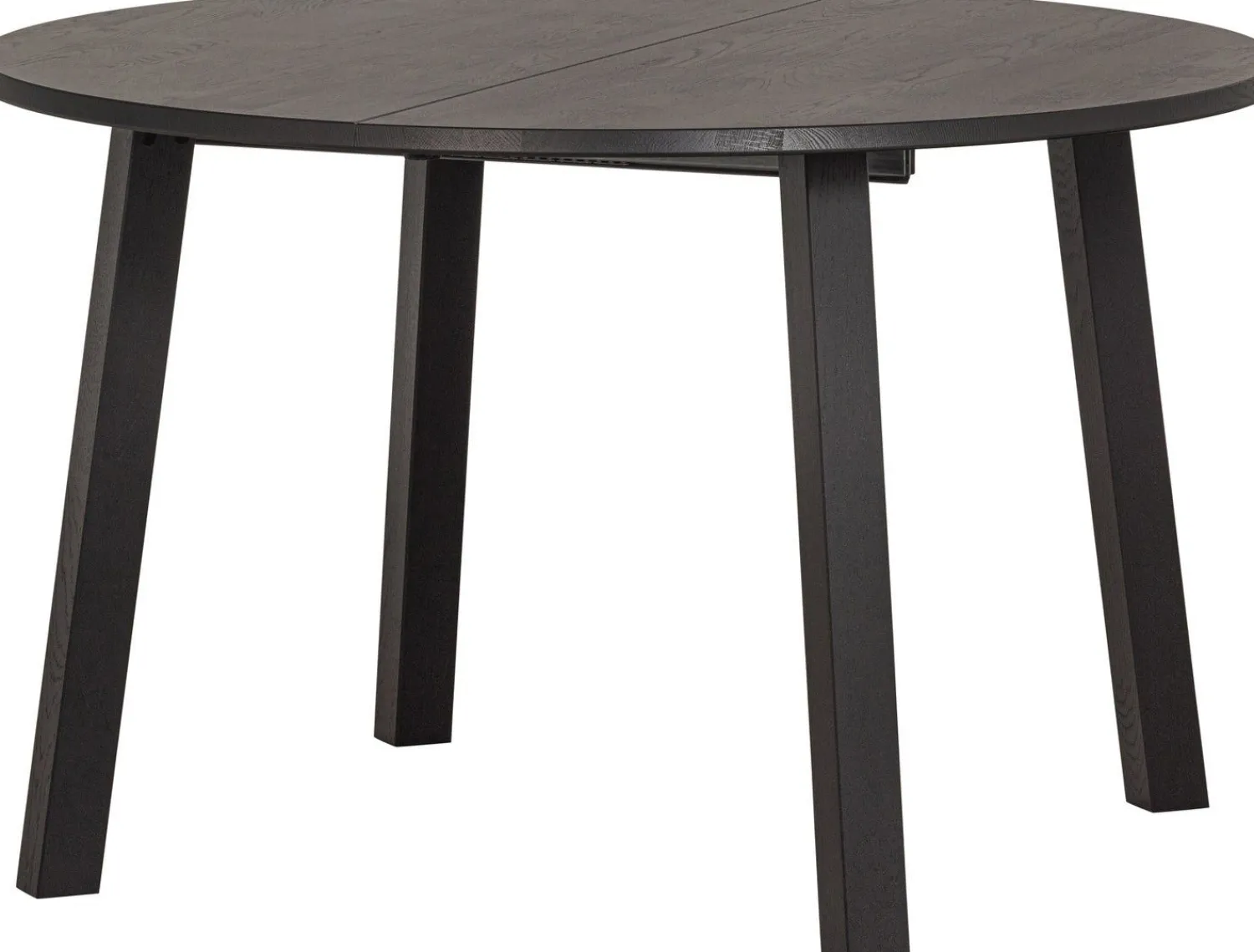 Houten Eettafels|Ronde Eettafels-WOOOD Lange Jan Eettafel Blacknight