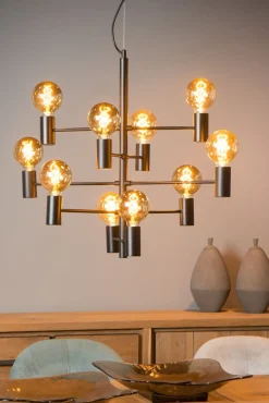 Hanglampen|Hanglampen-Lucide Leanne Hanglamp Zwart
