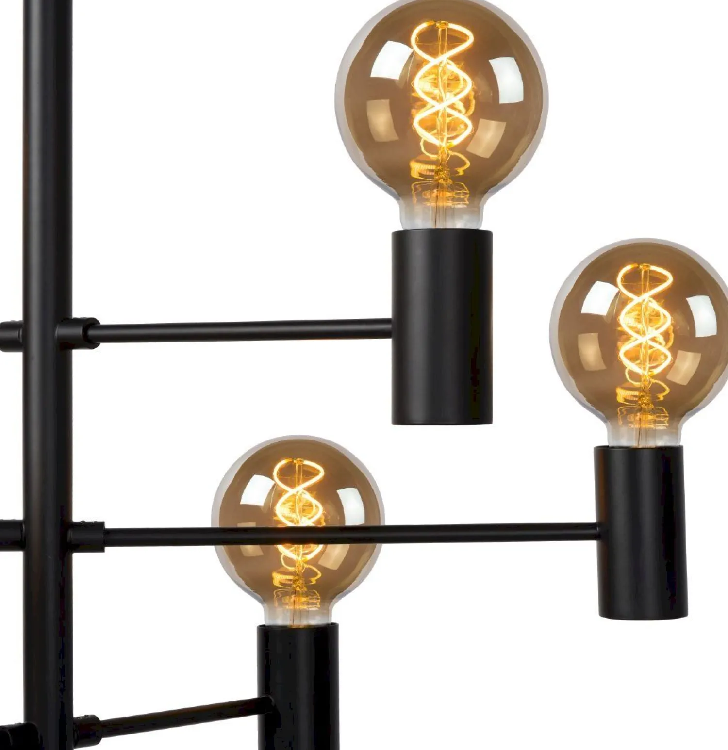 Hanglampen|Hanglampen-Lucide Leanne Hanglamp Zwart