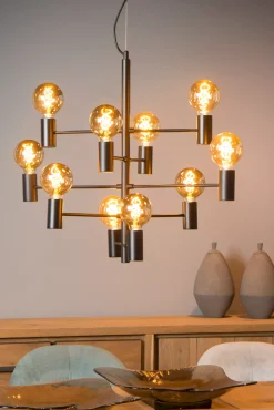 Hanglampen|Hanglampen-Lucide Leanne Hanglamp Zwart