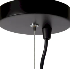Hanglampen|Hanglampen-Lucide Leanne Hanglamp Zwart