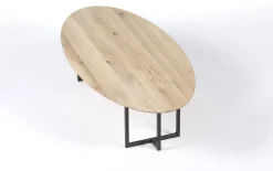 Houten Salontafels|Ovale Salontafels-Eijerkamp Collectie Lecce Salontafel Eiken