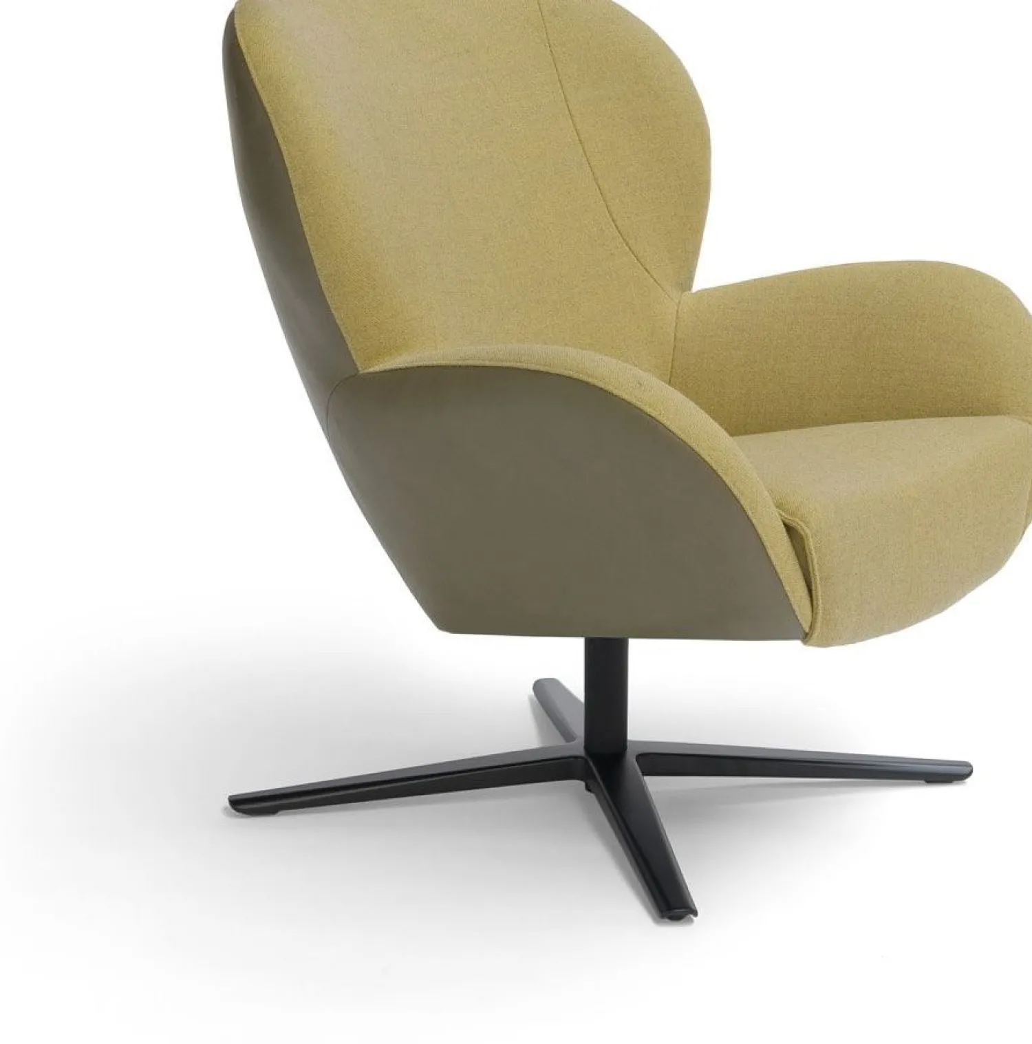 Draaifauteuils-Bree's New World Legendary Fauteuil Groen