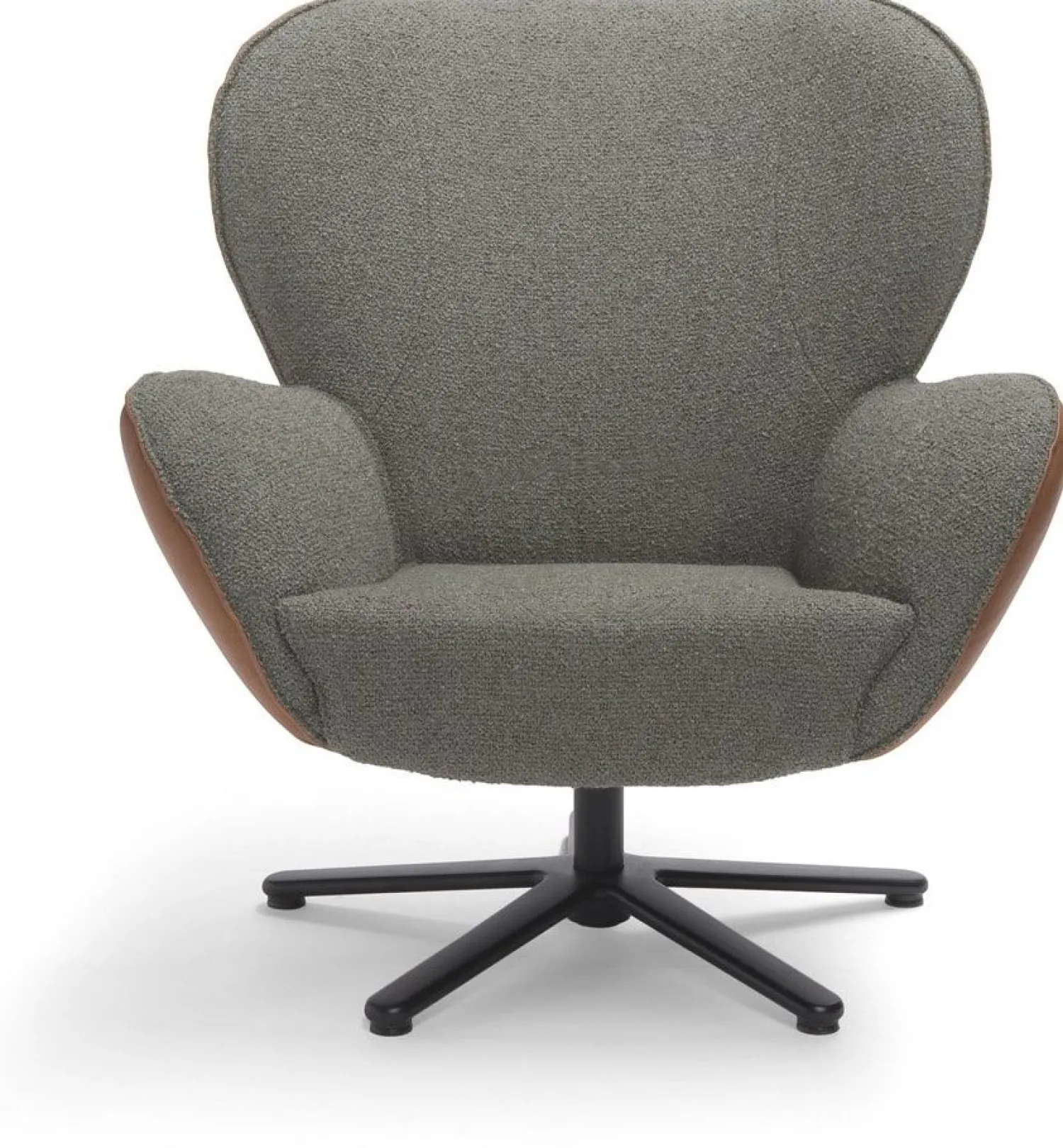 Draaifauteuils-Bree's New World Legendary Fauteuil Groen