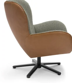 Draaifauteuils-Bree's New World Legendary Fauteuil Groen