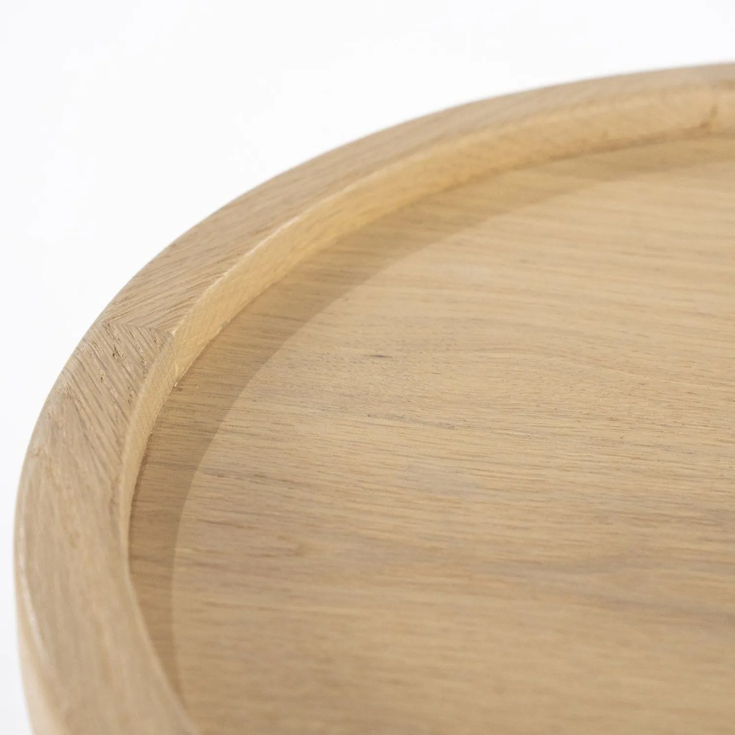 Ronde Bijzettafels-Eleonora Leia Bijzettafel Naturel