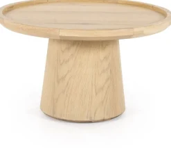 Ronde Salontafels-Eleonora Leia Salontafel Naturel