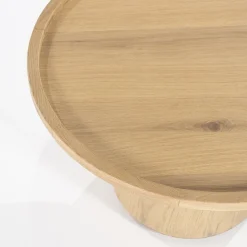 Ronde Salontafels-Eleonora Leia Salontafel Naturel