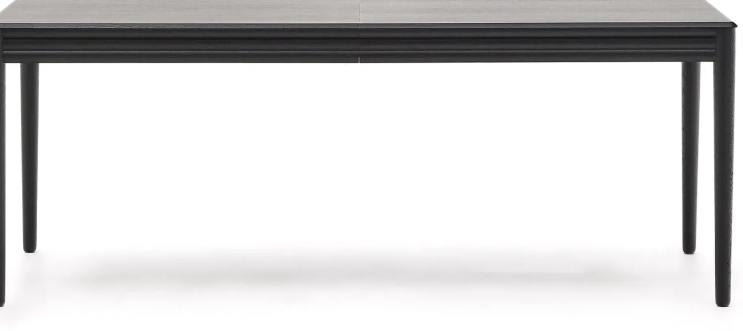 Houten Eettafels-Kave Home Lenon Eettafel Zwart