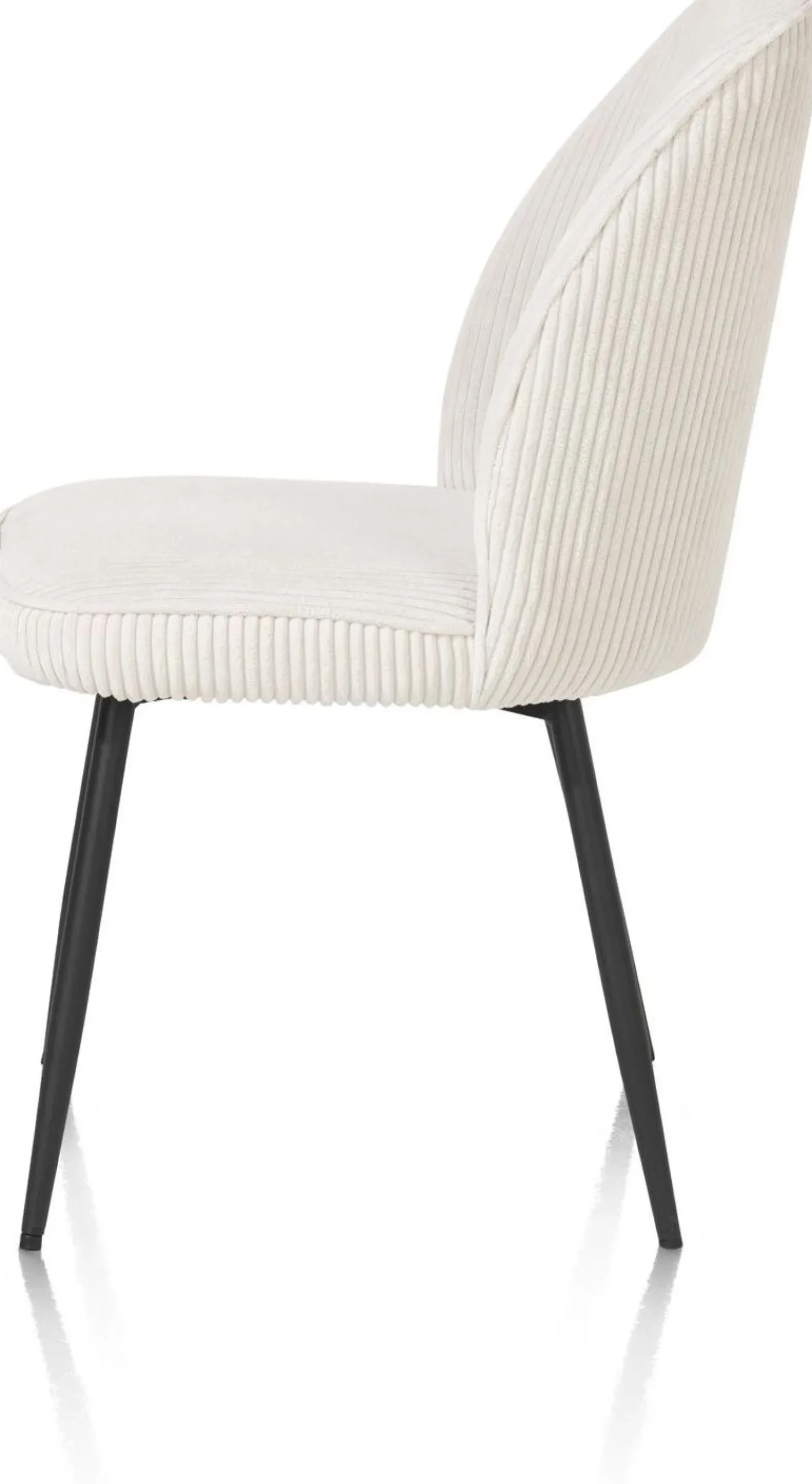 Eetkamerstoelen Zonder Armleuning-Henders en Hazel Leonidas Eetkamerstoel Creme