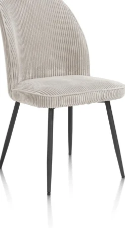 Eetkamerstoelen Zonder Armleuning-Henders en Hazel Leonidas Eetkamerstoel Charcoal